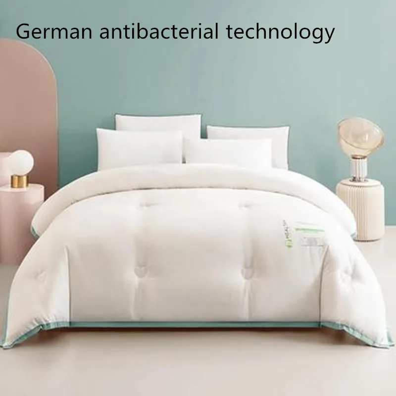 Air Conditioned Quilt Comforter Blanket Duvet Summer Lightweight Polyester Fiber Filled Warmth Retaining Boudoir Coverlet