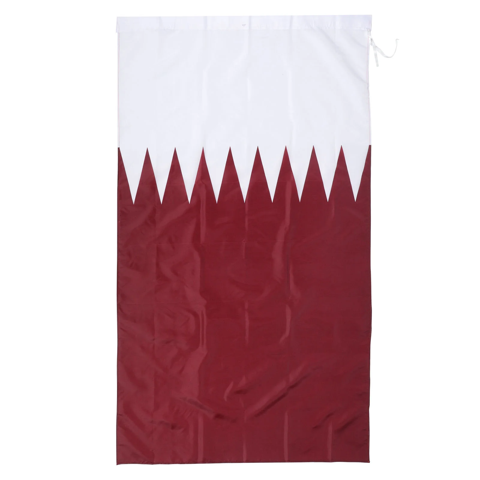 Flag Flags Qatar Decorative Customized Backyard Household Nation Polyester of Hanging Office