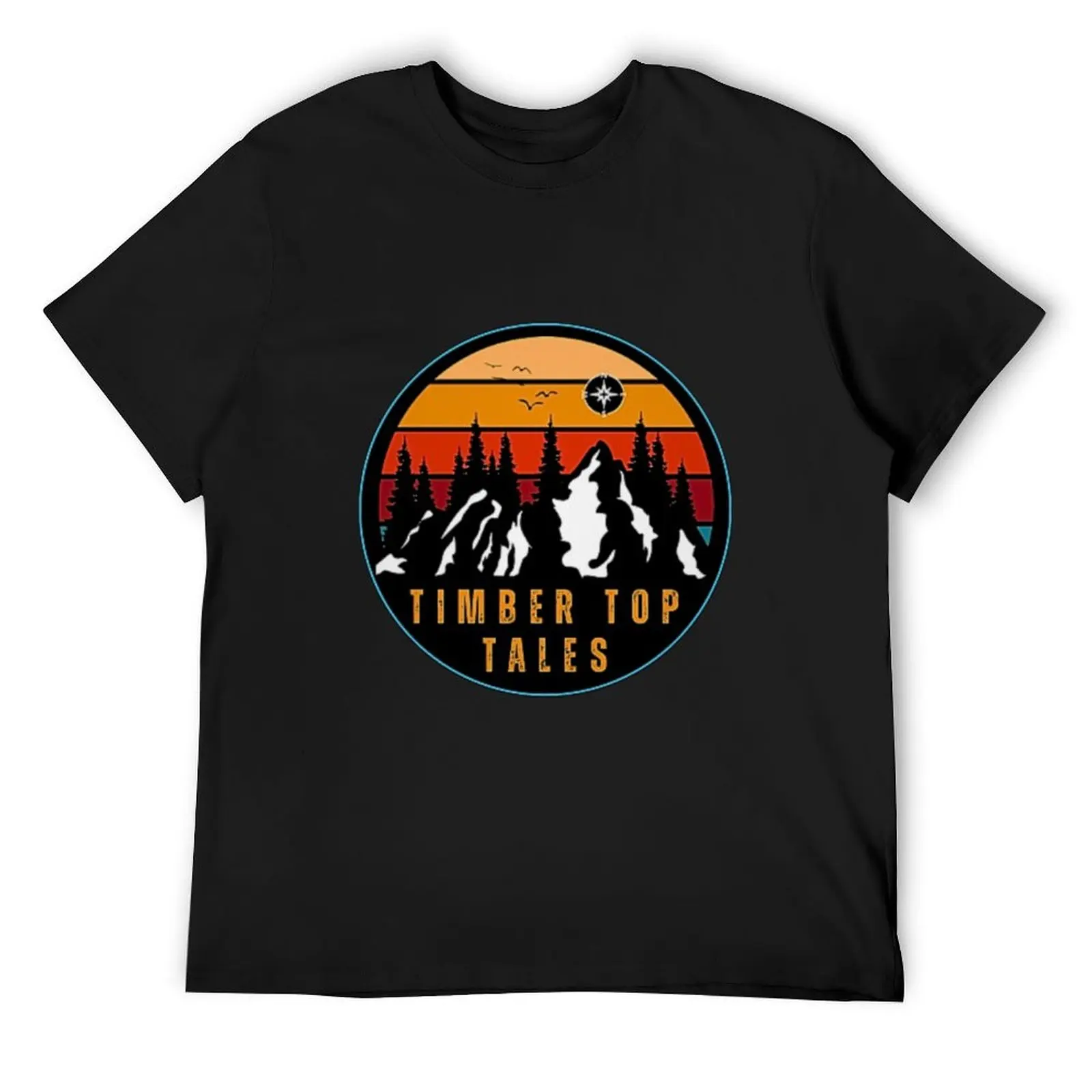 Timber Top Tales Apparel T-Shirt man t shirt rapper graphic tees oversized mens graphic t-shirts hip hop