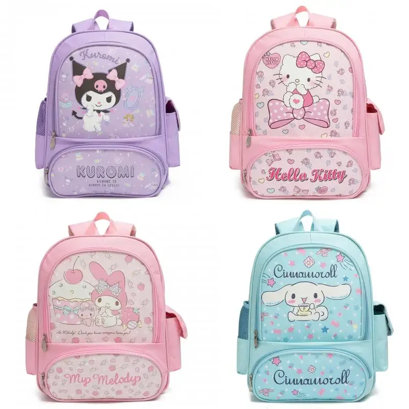 حقيبة ظهر للأطفال من كورومي سانريوس كارتون كاواي أنيمي الشكل حقيبة سينامورول أكسفورد مقاومة للماء حقيبة مدرسية للأطفال محمولة للطلاب #3