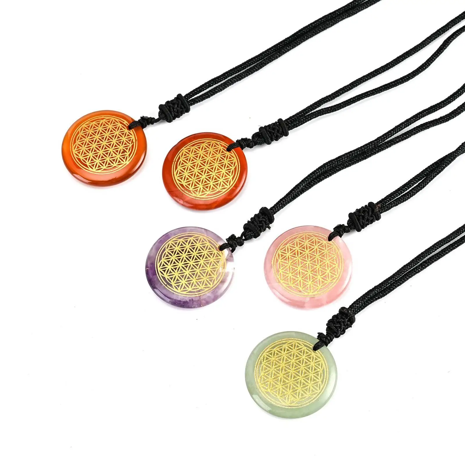 Stone Pendant Necklace Delicate Stylish Ornament Jewelry for Party Valentine's Day Daily Wear Christmas Gifts Thanksgiving