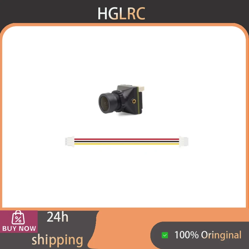 HGLRC L1 L2 L3 FPV Camera 1800TVL Low Latency Night Vision 5-40V Analog Camera for FPV Racing Freestyle Drone