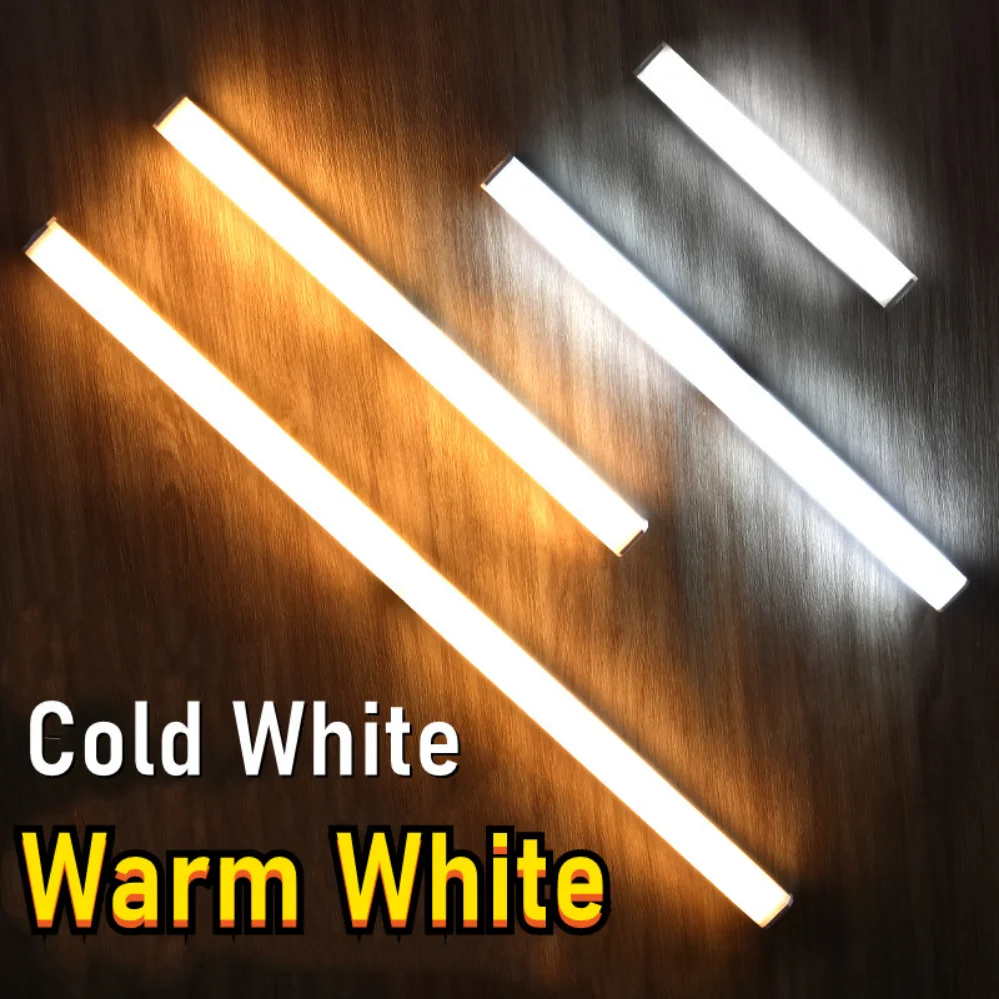 LED Under Cabinet Night Light USB Rechargeable Motion Sensor Closet Light Kitchen Bedroom Lighting Kitchen Wall Lamp Consignment