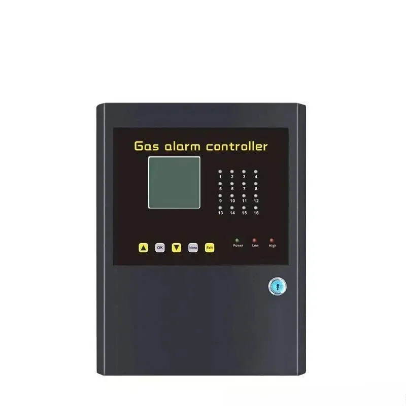 

fixed gas control panel co gas monitor h2s gas central unit detect controller