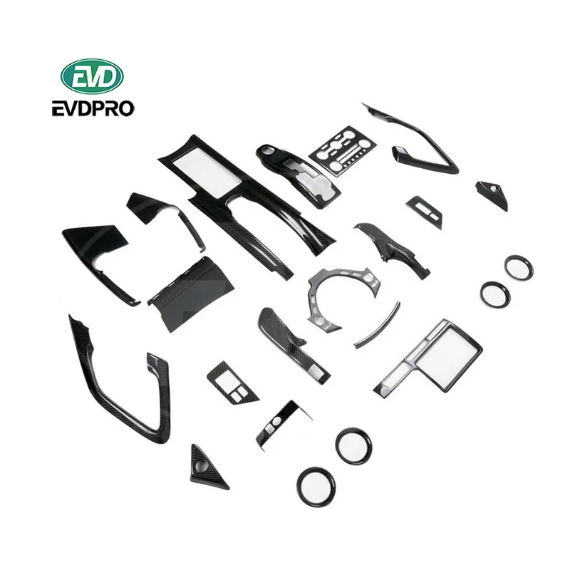 

Interiors for 2008-2016 Nissan R35 GTR Car Interior Trim High Quality Carbon Fiber Customized RHD LHD (22 PCS)