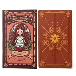 Tarot Cards Joyful Journey Tarot 12X7cm Mysterious Divination Card Cards Game Board Game Divination Tools For Future And Past