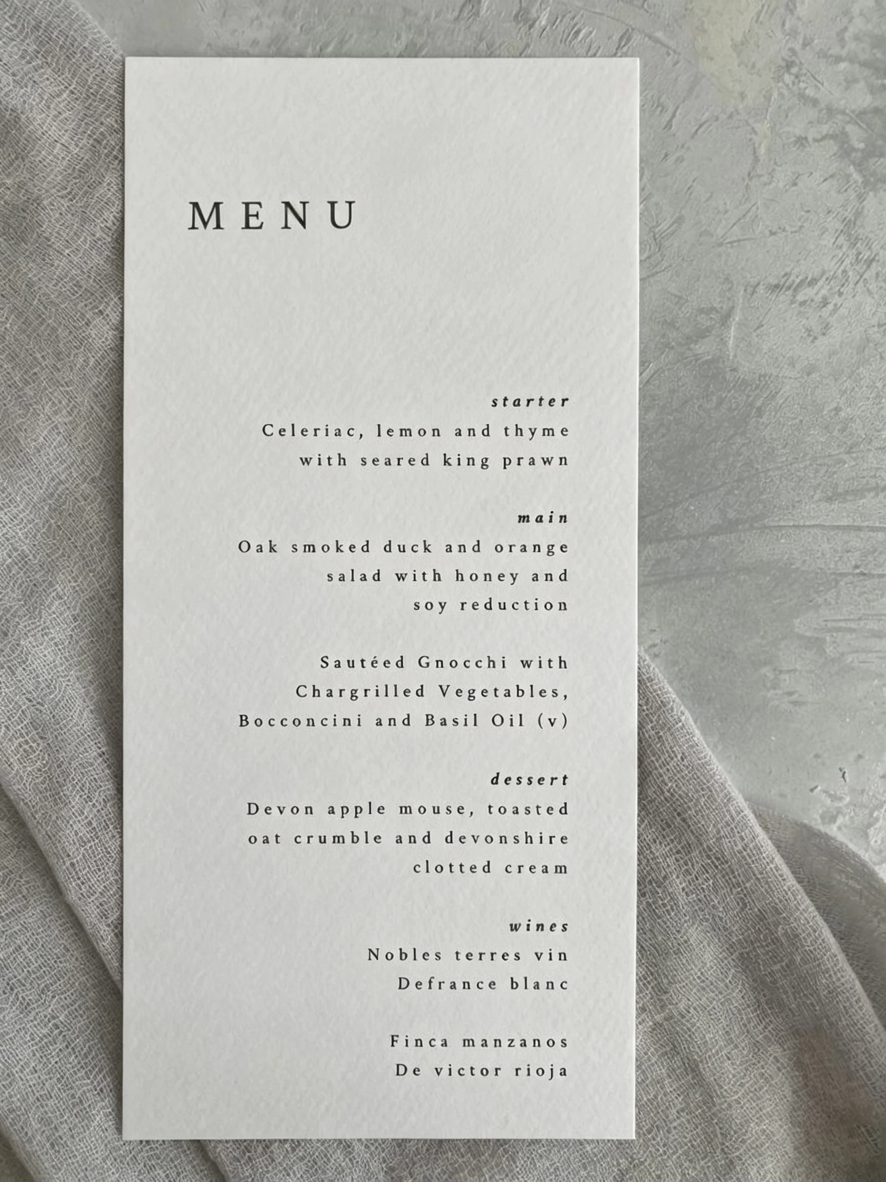Personalized Textured Wedding Invitation Save The Date Custom Text Print Elegant Engagement Dinner Menu Greeting Card Birthday 4