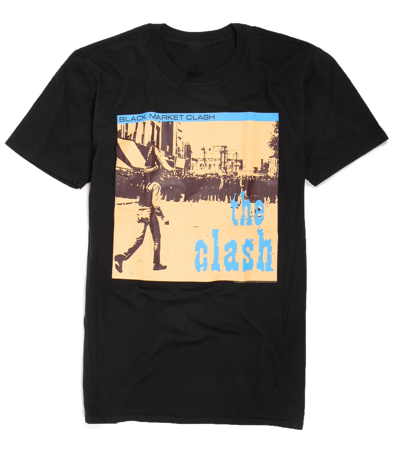 Rare The Clash T-Shirt Black Market Crash S-234XL Shirt Adults fashion TT520