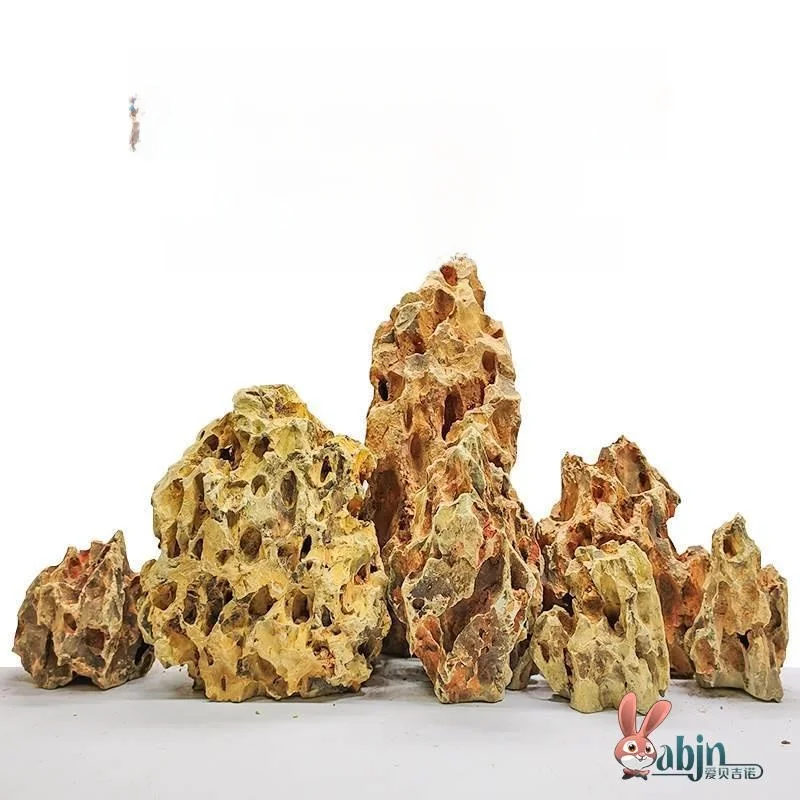 

Pine Bark Stone Lacape Small Pieces Fake Mountain Paage Plain Stone Slice Real Ro Aquarium Decoration Creative Gift