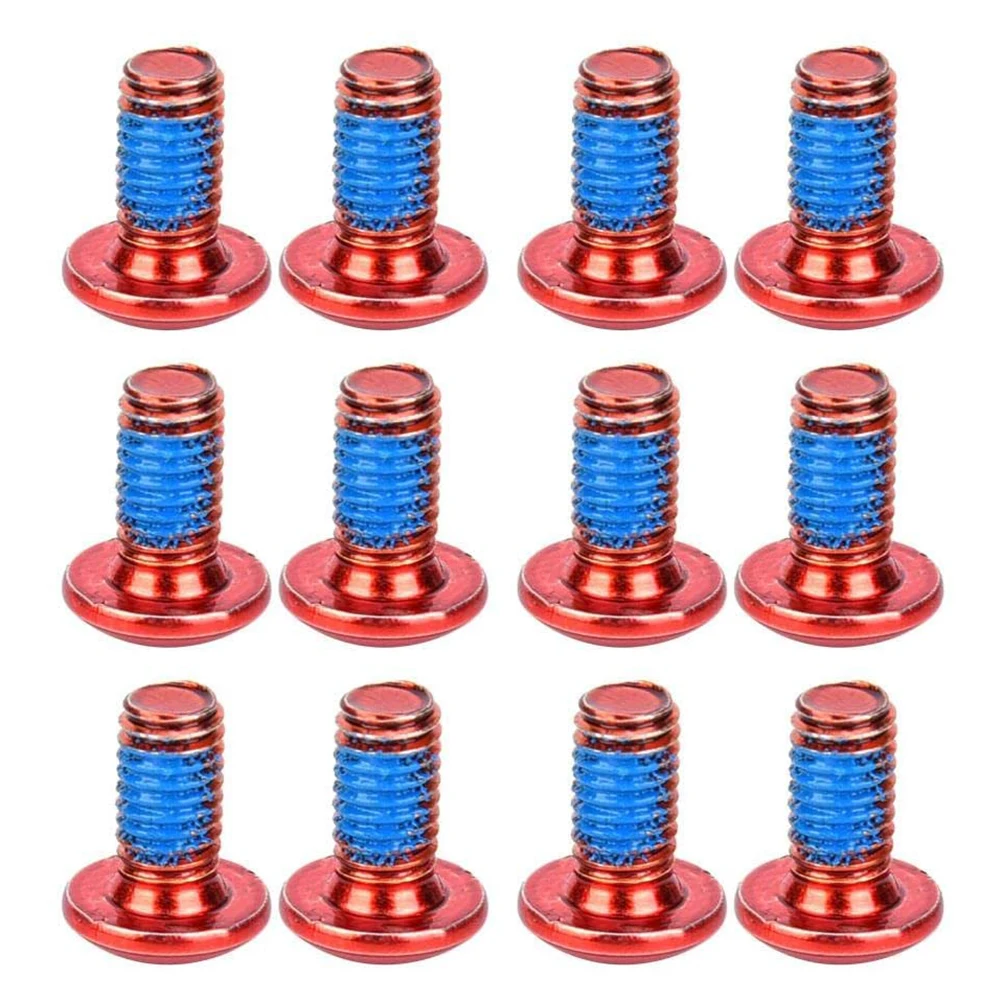 

Bicycle Screws Disc Brake Bolts Titanium Steel Bike Screw High Strength Corrosion Resistant For E-Bikes Road Hybrid