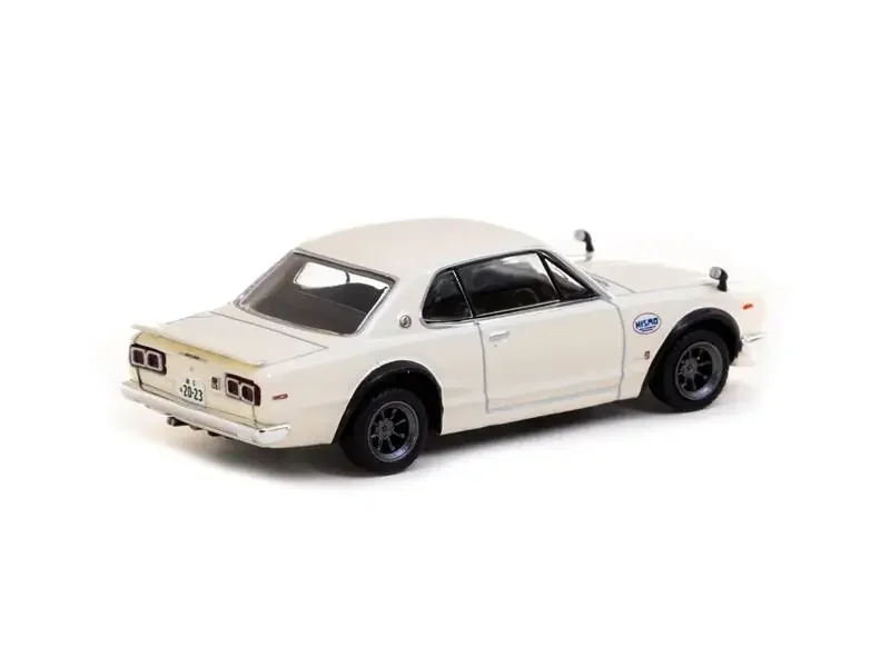 Tarmac Works 1:64 Skyline 2000 GT-R (KPGC10) Ivory White Diecast Model Car