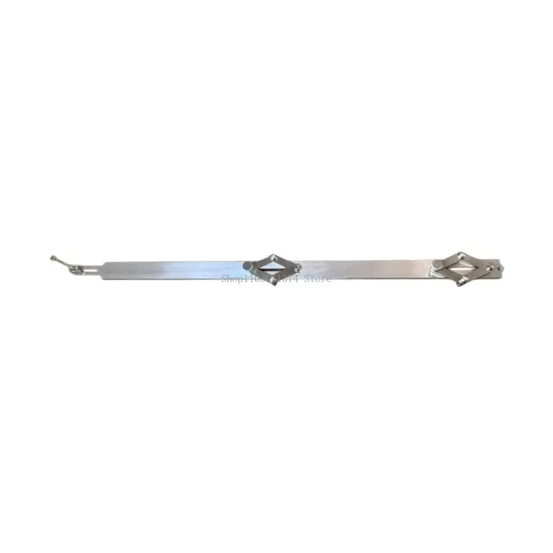  Electric Guitar Setups Ruler Aluminum Alloy Centerline Alignment Tool for Bridge, Neck and Body Reference Checks Repair