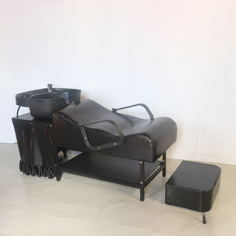 

Minimalistic Lounge Shampoo Chairs Head Spa Comfort Shower Ergonomics Professional Lavacabezas Salon Furniture Hairdressing