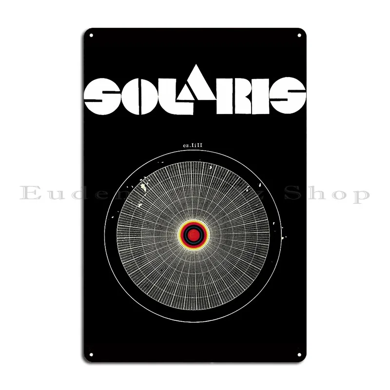 Solaris Metal Plaque Garage Decoration Funny Wall Cave Pub Print Tin Sign Poster