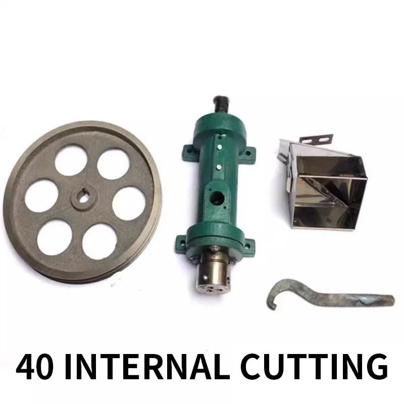 Máquina infladora de pellets de alimentación flotante modelo 40/60, extrusora de alimentos para animales, cabezal de máquina para hacer pellets, piezas principales para acuicultura