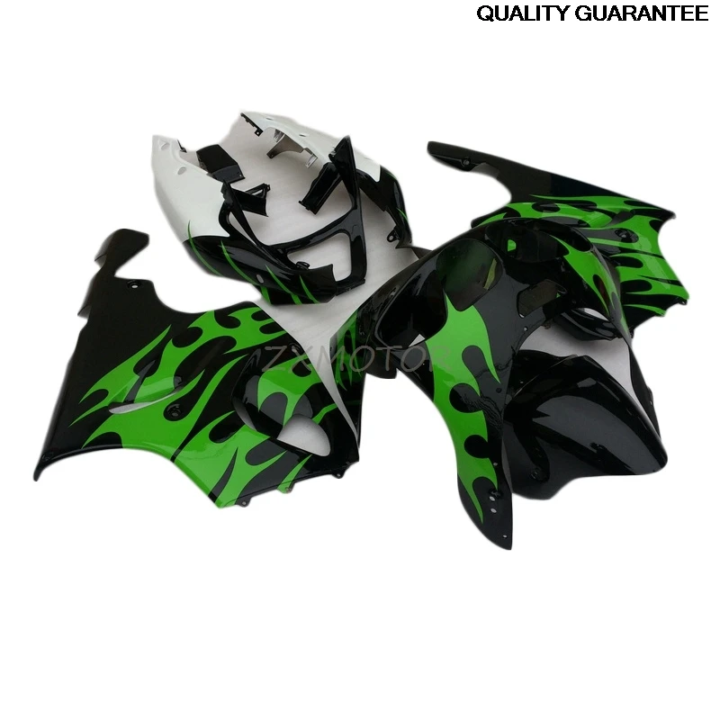 

Бесплатные комплекты обтекателей на заказ для Kawasaki Ninja ZX7R 1996-2003, зеленый, черный, белый цвет, обтекатель мотоцикла ninja ZX 7R 96-03 TY58