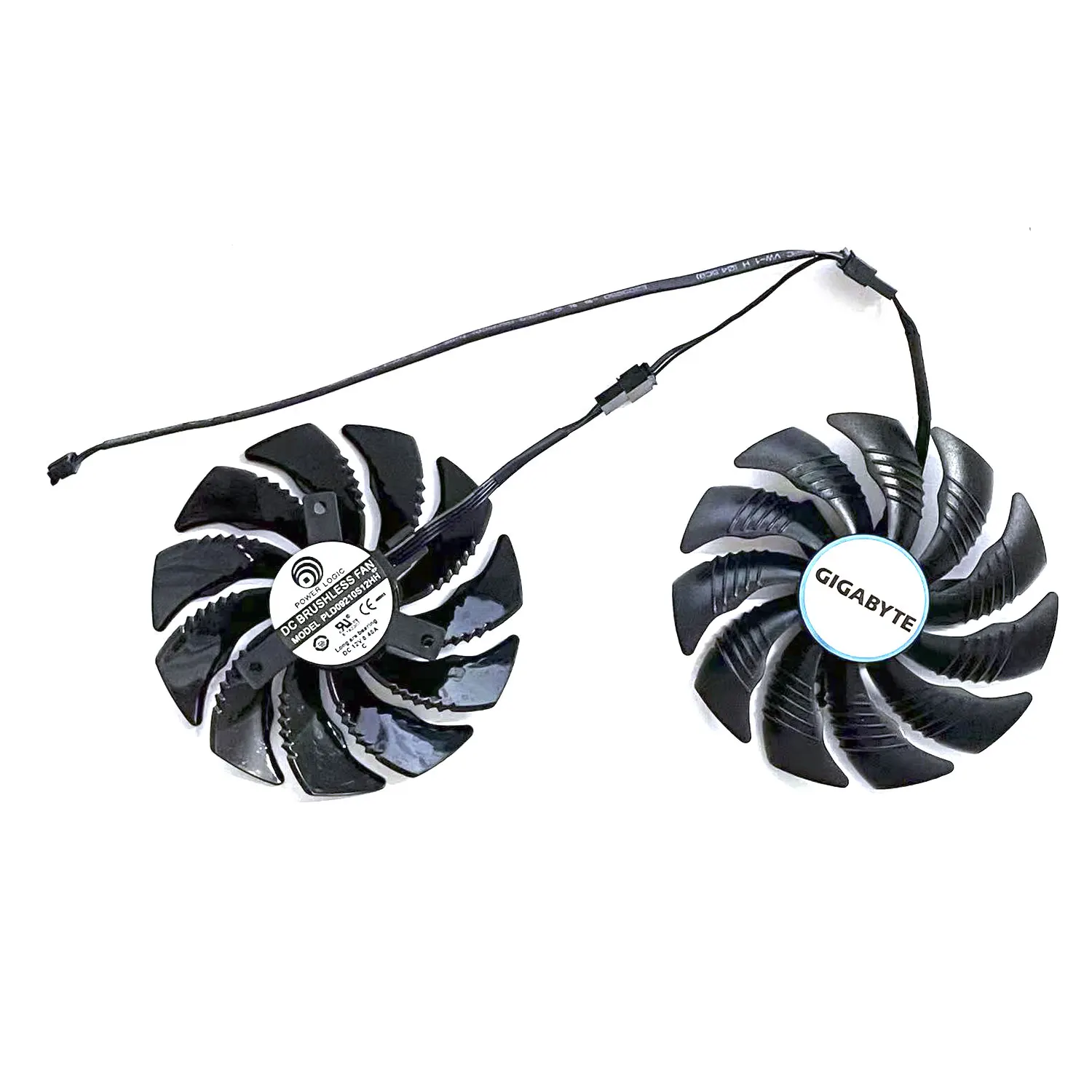 2 FAN New T129215SU PLD09210S12HH 4PIN 85MM suitable for Gigabyte RTX3050 8G Falcon EAGLE graphics card replacement fan