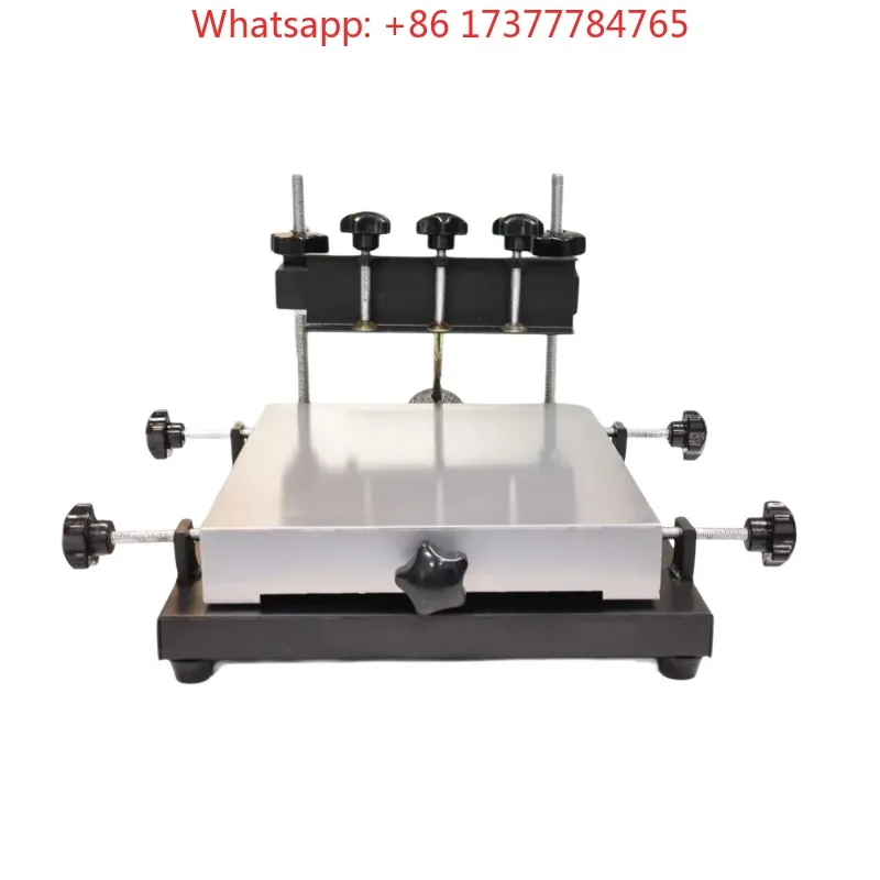 Commercial Small Manual Screen Printing Station SMT Manual Embossing Station Solder Paste Wire ZB3040H