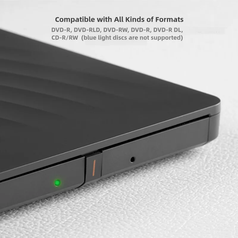 Lenovo Burning Optical Drive DB75 Max Type-C USB CD DVD RW Portable for Notebook Windows Linux Mac OS Automatic Recognition