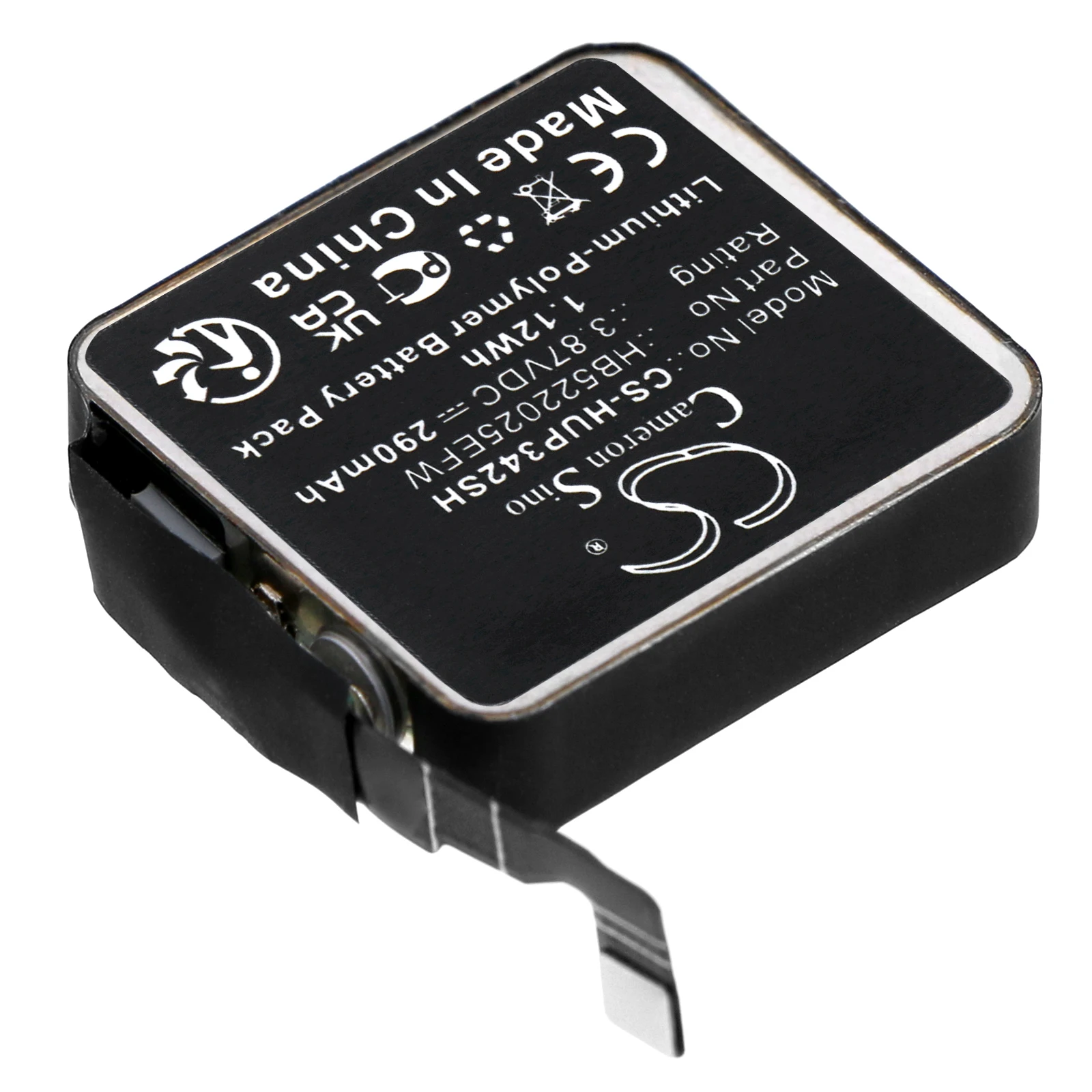 Bateria smartwatch hb522025efw para huawei watch gt3 42mm, gt3 pro 42mm, hb431622efw para huawei band b6 b7 FDS-B19 FDS-B49