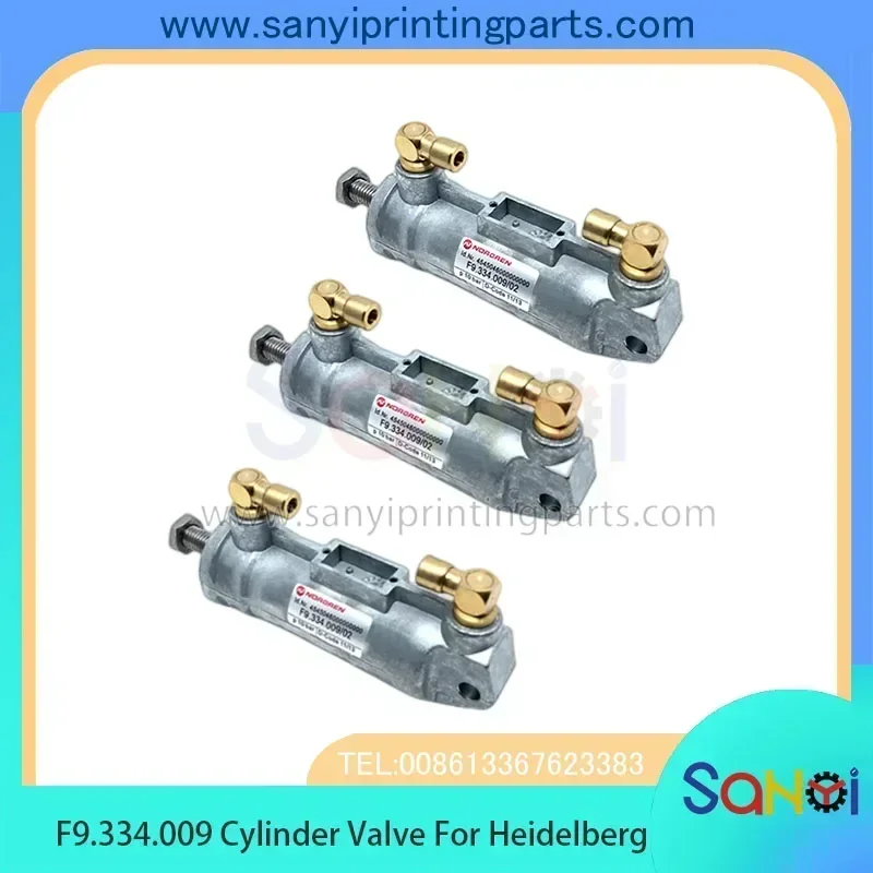 Válvula de cilindro de la mejor calidad F9.334.009 para Heidelberg SM52 PM52 SM74 CD74 SM102 CD102 XL105 pieza de máquina de impresión