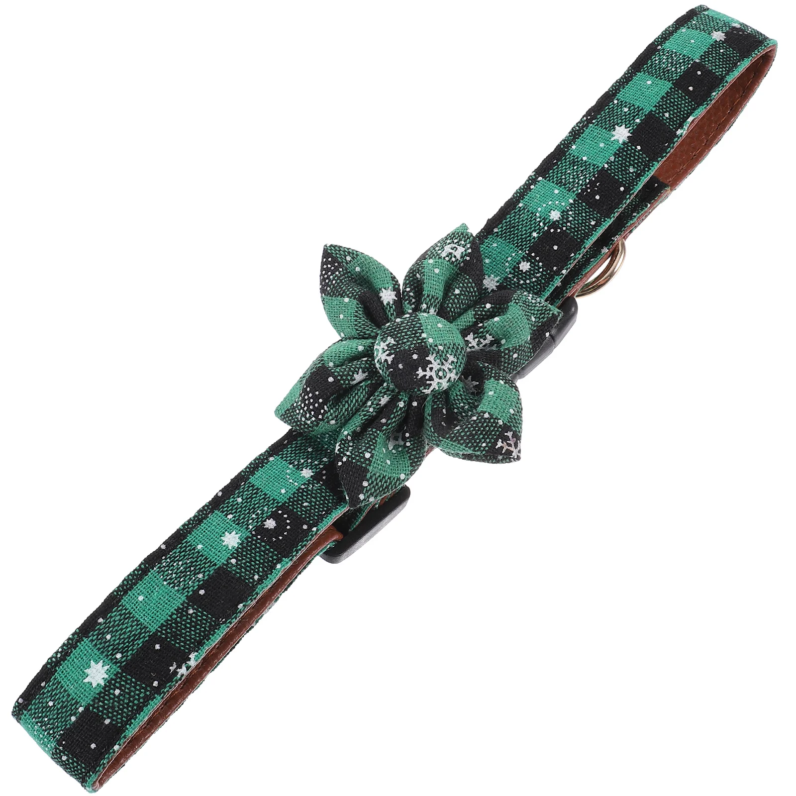

Adjustable Dog 1.5x35CM Thick Holiday Collars for Small Dogs Christmas Snowflake Sunflower Large Dog Collar Pet Outfit