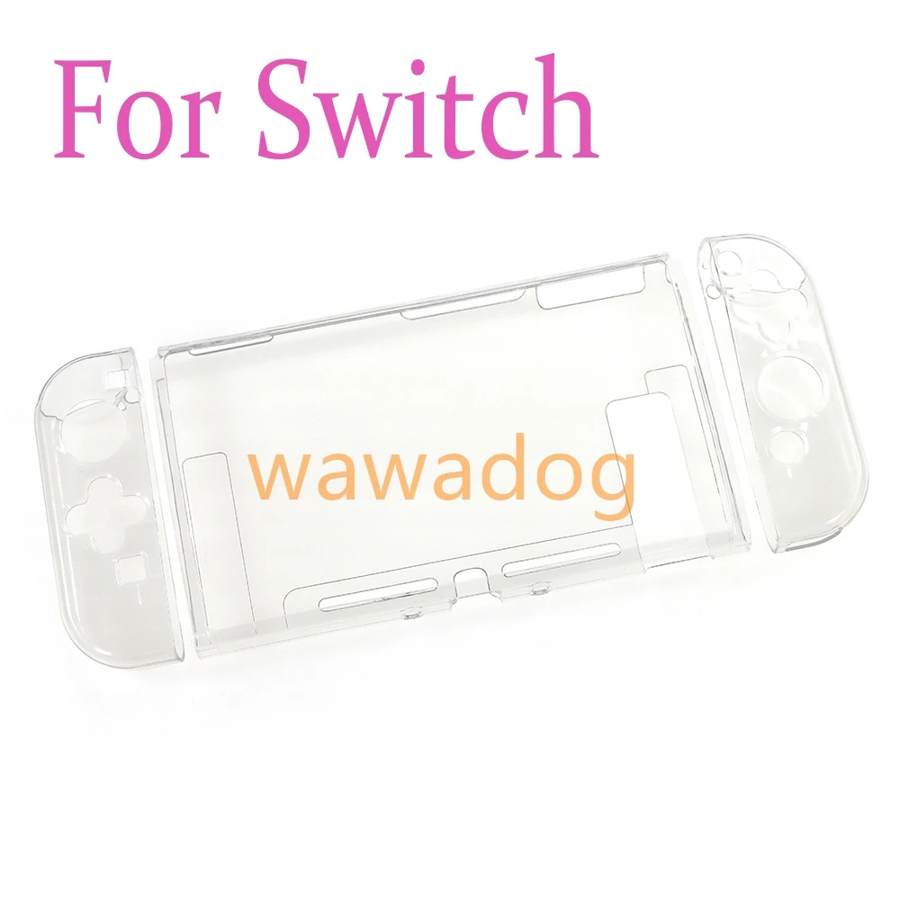 

10 комплектов для переключателя, прозрачный мягкий чехол из ТПУ, защитный чехол Joycon для консоли Nintendo NS Joy-con, полная защита