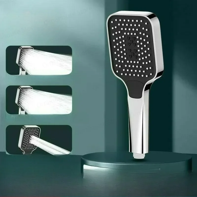 

Adjustable Shower Head 3 Mode Rainfall Shower High-Quality High-Pressure Water-Saving Flow Shower Faucet Bathroom Accessories