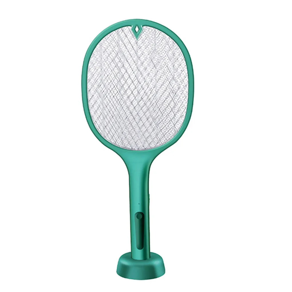 

Fly Racket 5W Светодиодная перезаряжаемая летучая мышь для насекомых Электрическое портативное устройство для борьбы с вредителями, Star Moon, розовый