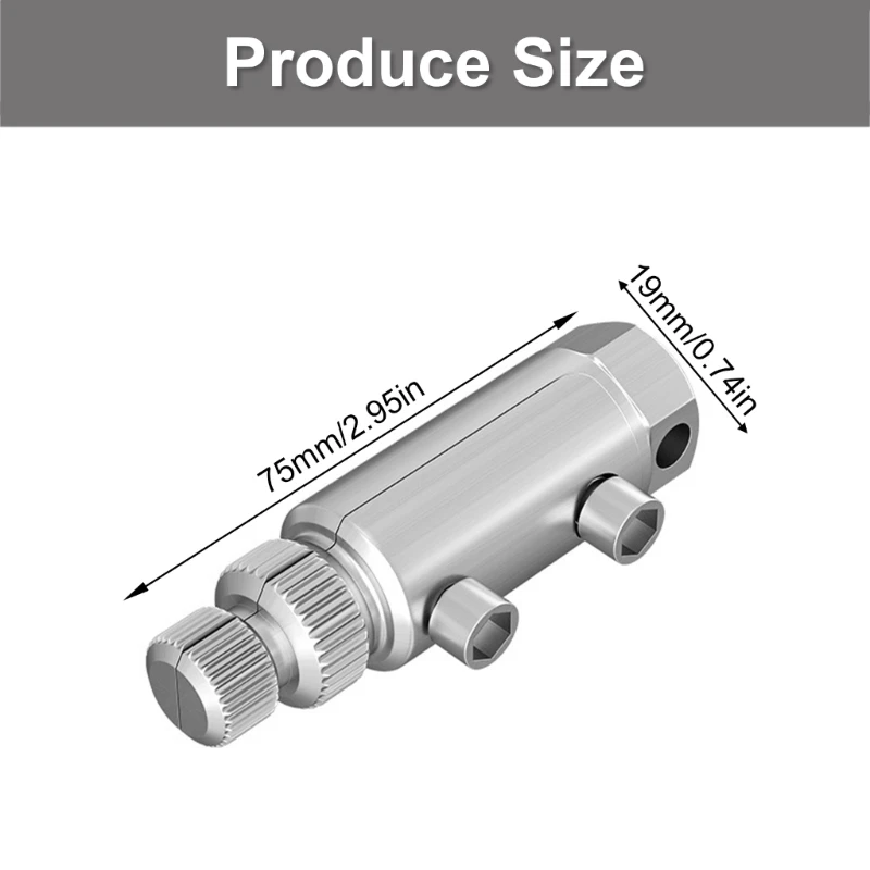 Wydajne narzędzie do usuwania śrub wodnych dla 3/4", 1 „uszkodzone śruby