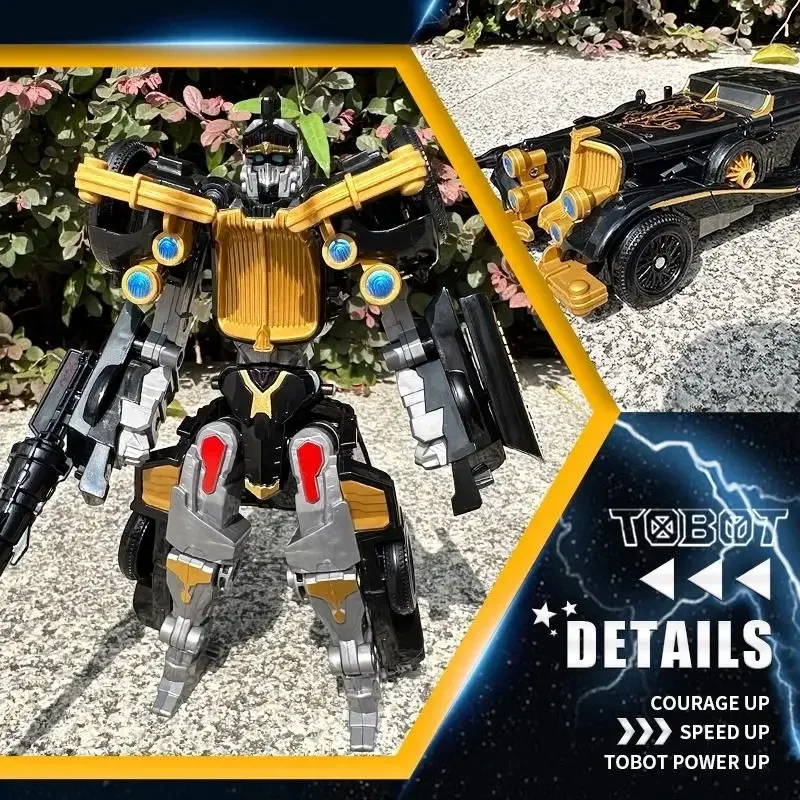 New Korea Tobot Transformation Robot Anime Cartoon Tobot Brothers Deformation Car Action Figure Large Vehicle For Child Gifts