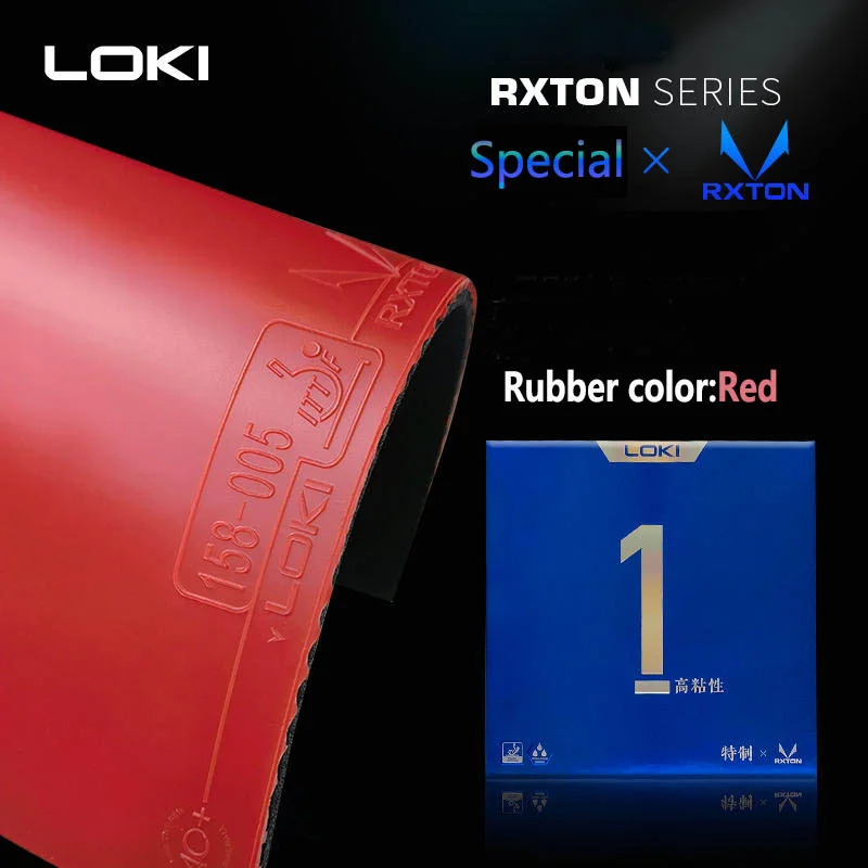 LOKI RXTON 1 Special Production Table Tennis Rubber cake spong high viscosity Ping Pong Rubber with Powerful Elastic Sponge