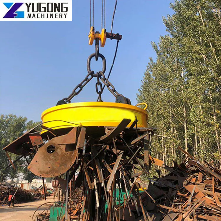 YG High Quality Electromagnetic Chuck 300kg 1000kg 220V Lifting Crane Electromagnet & Electromagnetic Chuck For Steel Plate