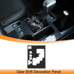 Central Gear Shift Panel Decoration Cover Frame Trim Stickers for 4runner 2010-2021 2022 2023 Car Interior Moulding Accessories