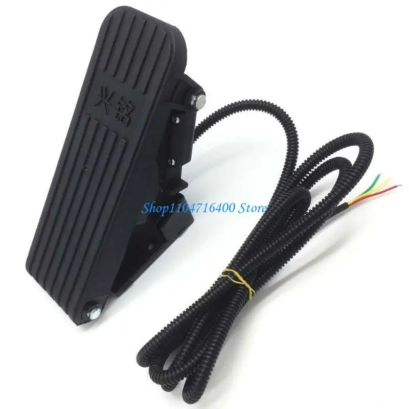 y1gd Bike Scooter Foot Pedal Throttle E-bike Electric Tricycle Accelerator Pedal Speed Control E-bike Foot Throttle 5