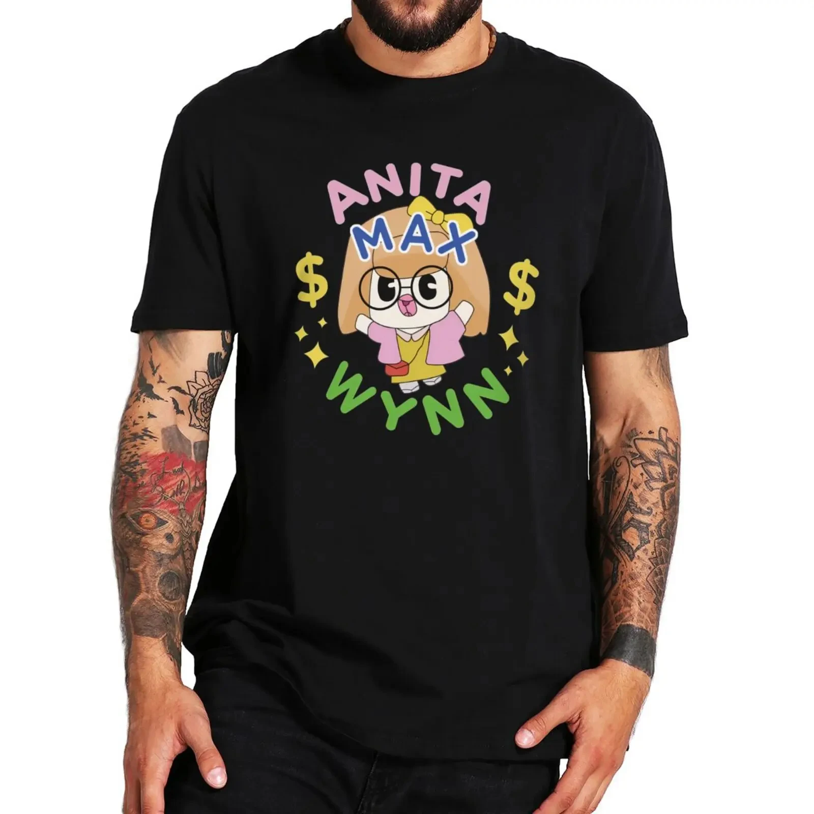 

Anita Max Wynn T Shirt Funny Popular Meme Trend Graphic T-shrits For Men Women 100% Cotton Soft Casual Unisex Tops Oversized Tee