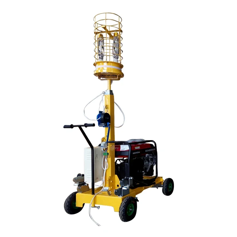 Mobile Lighting Lighthouse Fire Emergency Rescue Diesel Generator Remote Control Lifting LED Lighting Car