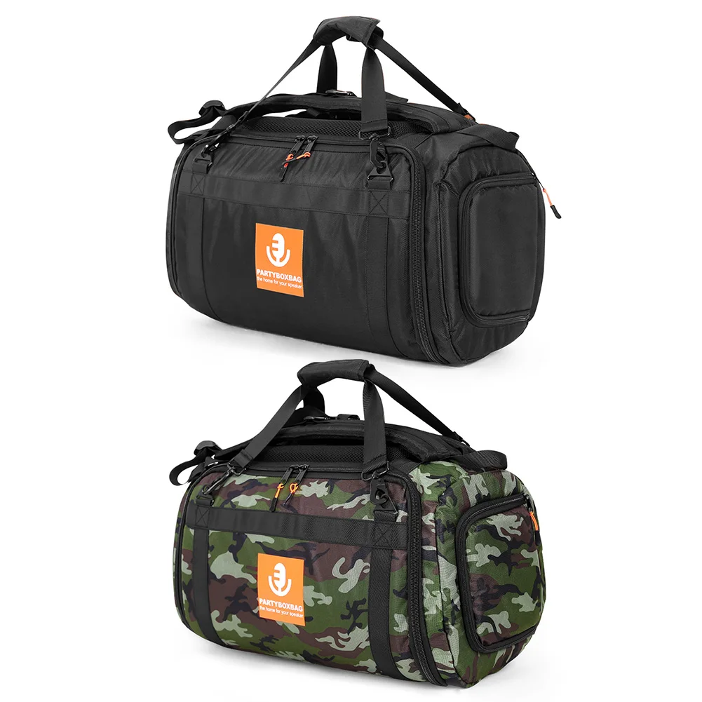 ポータブルスピーカーキャリートートバッグ、防水スピーカーキャリーバックパック、耐衝撃キャリングケース（JBL Partybox Club 120対応）