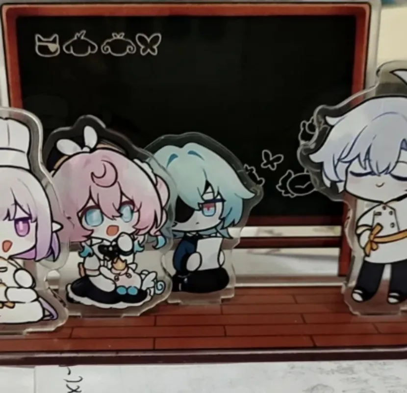 

Игра Honkai Star Rail Robin Sunday, акриловая фигурка, подставка для косплея, Kawaii, классная стоячая тарелка, орнамент, аксессуары, реквизит