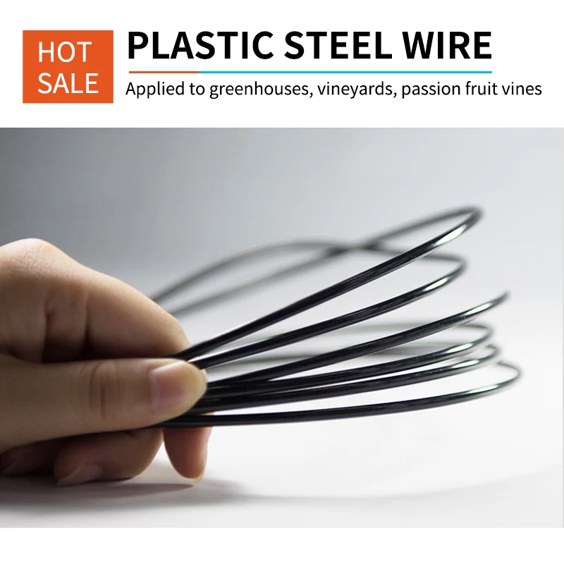 PET hard wire polyester thread for building frames, used as a traction vine line to replace thin iron wires, sunshade net suppor