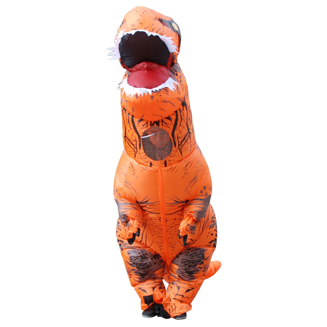 Halloween funny costume, Tyrannosaurus rex dinosaur inflatable costume, adult props costume, dinosaur clothes view 5