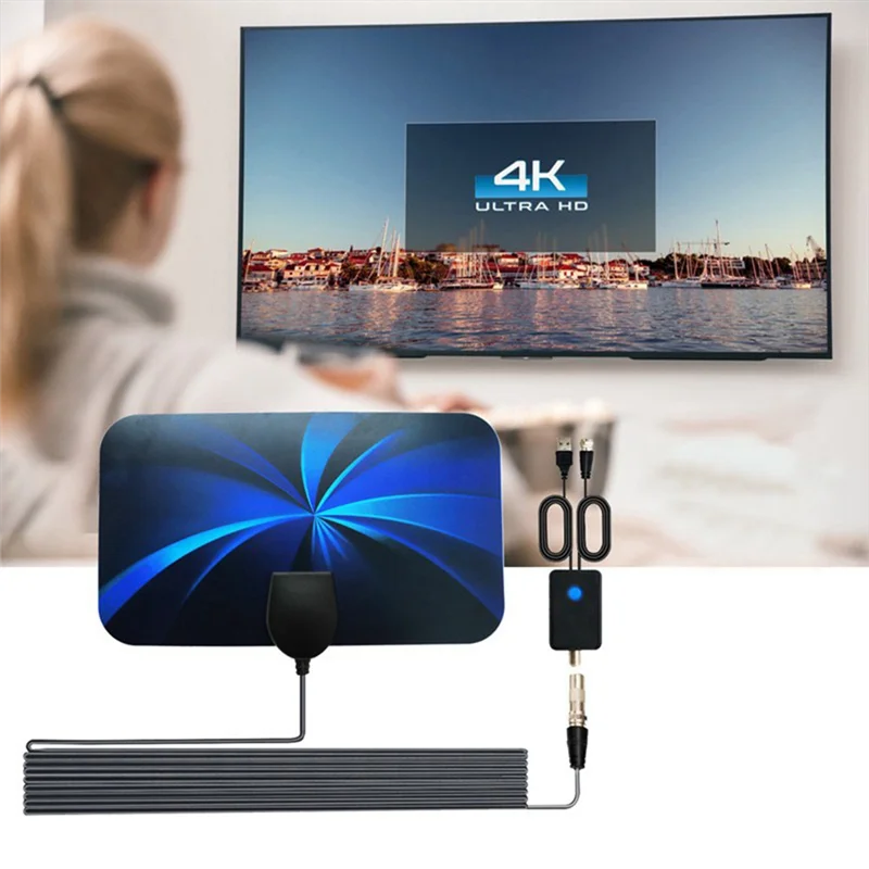 

Y45A-High-Definition Digital TV Antenna Indoor Digital TV Antenna Mini HDTV Antenna DVB-T2 ATSC Antenna Signal Receiver