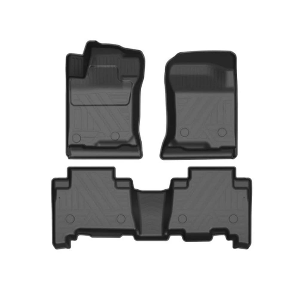 

For Toyota Prado 2010-2020 The Left Driving Car Eco-friendly Waterproof TPE Car Floor Carpet Mat Fully Surrounded Foot Pad