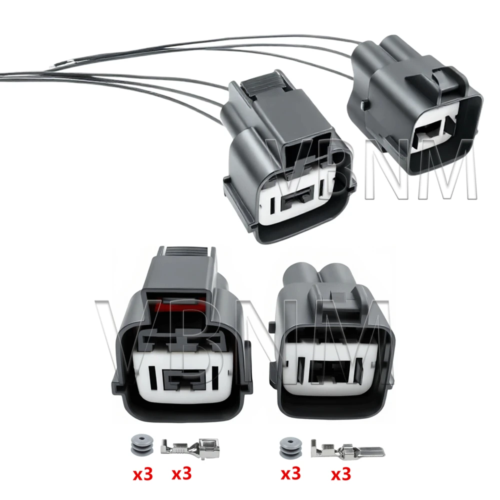 3 Pin MG642292 MG652290 MG642292-5 MG652290-5 KET Car Wire Connector AC Assembly MG Electrical Fan Socket For Car