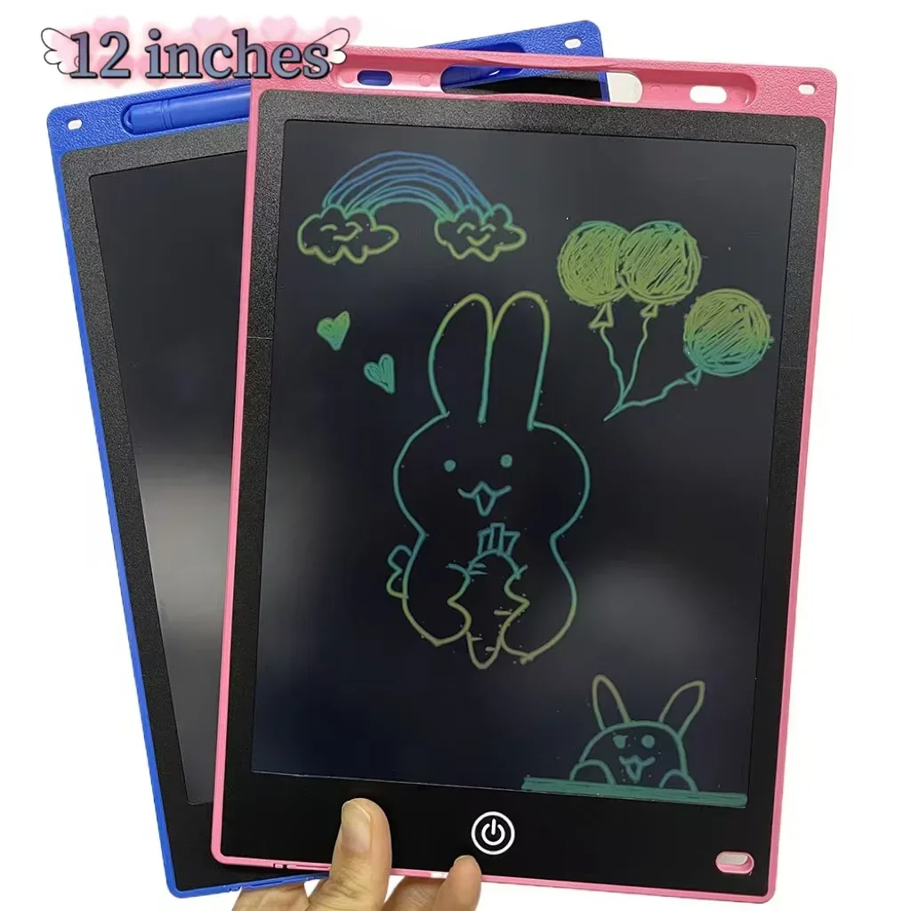 10/12/inch LCD Writing Tablet Drawing Board Kids Graffiti Sketchpad Toys Handwriting Blackboard Magic Drawing Board Kid Toy Gift