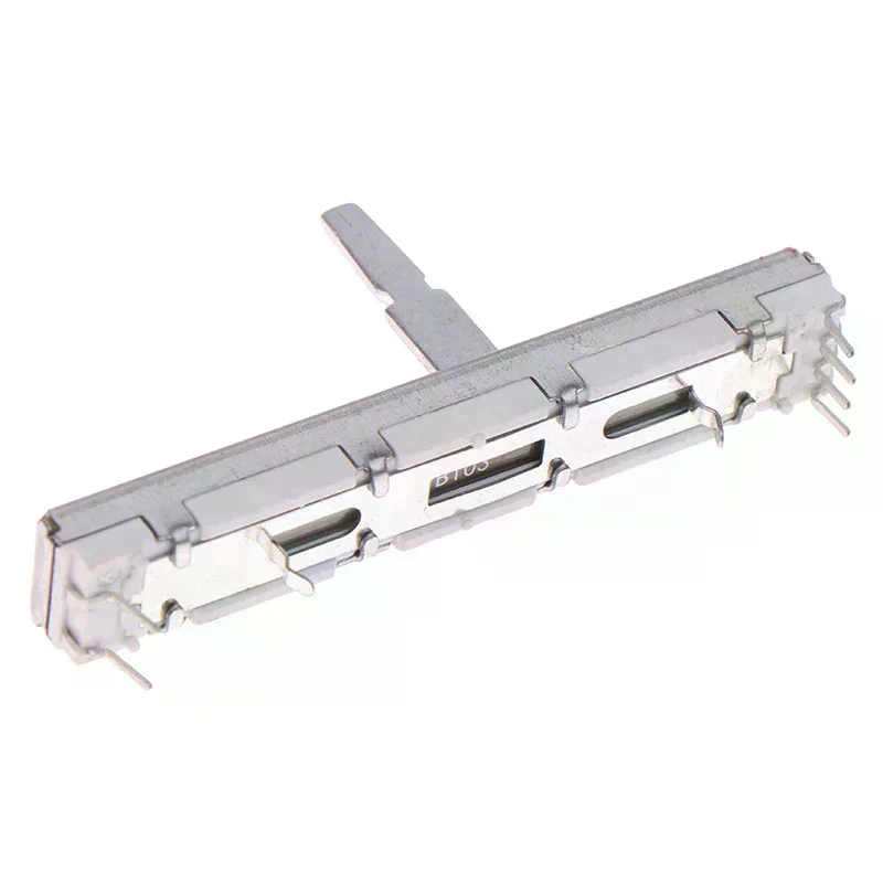 1Pc For 60mm DJM 350 400 600 700 800 Push Fader Straight Slide Potentiometer DJ Mixer Stereo Fader Sliding Potentiometer