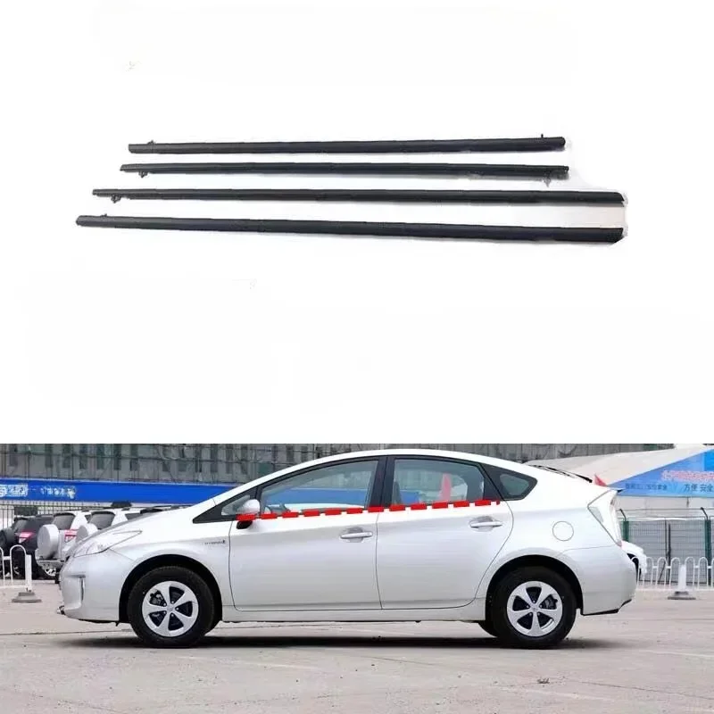 

Уплотнительный ремень наружного окна, черный для Toyota Prius 2004-2015 гг.