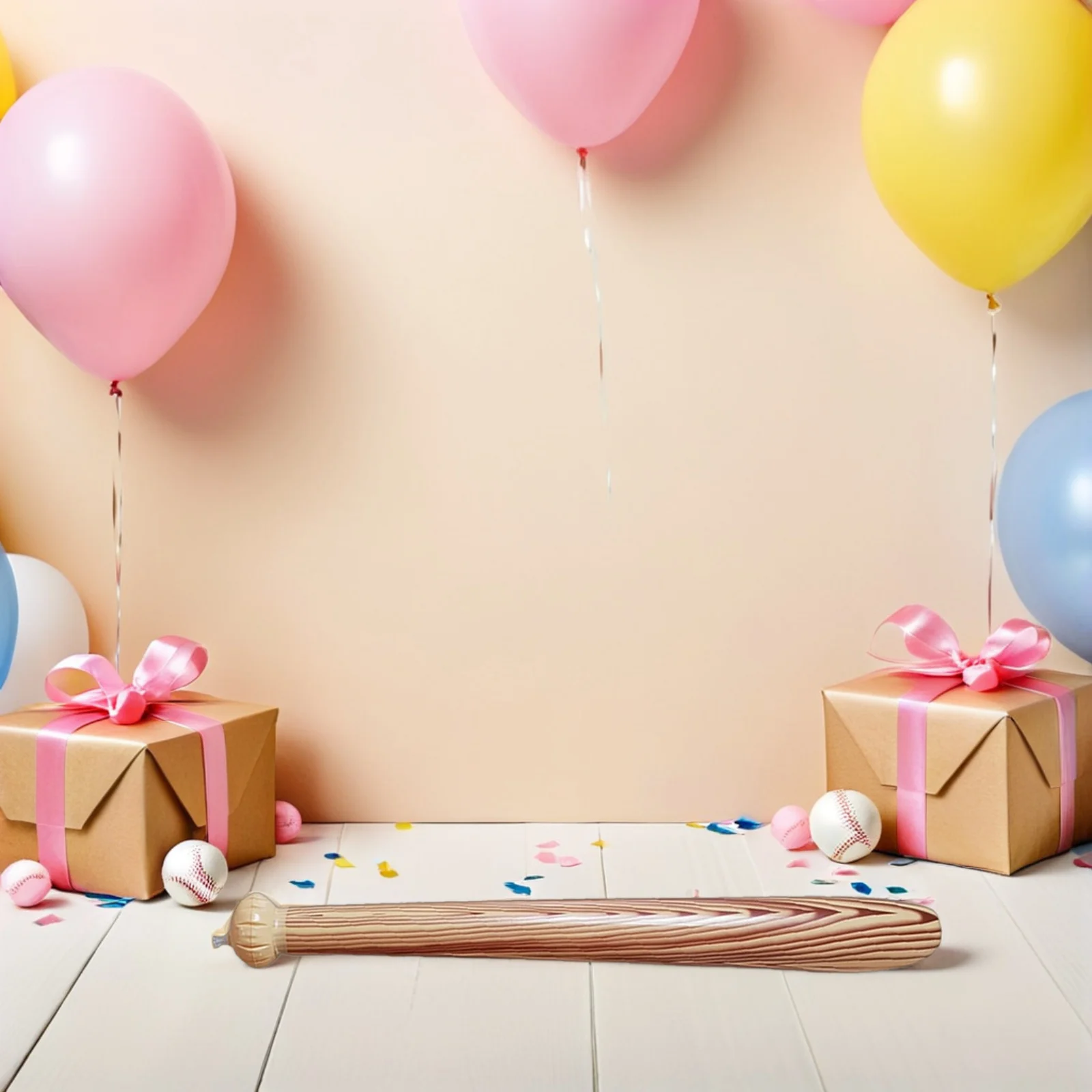 2 Stuks Opblaasbare Honkbalknuppel Snel Opblazen Levendig Ontwerp Ideaal voor Honkbal Verjaardagsfeestje Decoraties Opblazen Game Stick