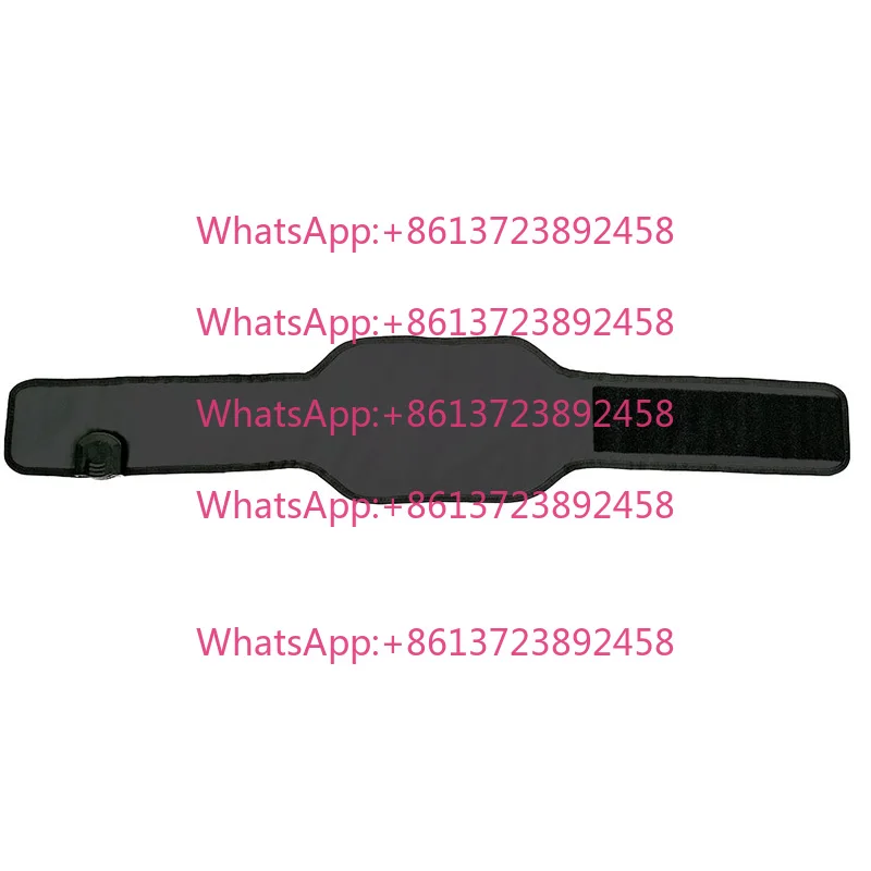 Far Infrared PEMF Heating Massage Belt Tourmaline Gemstones Belt Infrared PEMF Wrap Red Light Amethyst Therapy Heating Belt