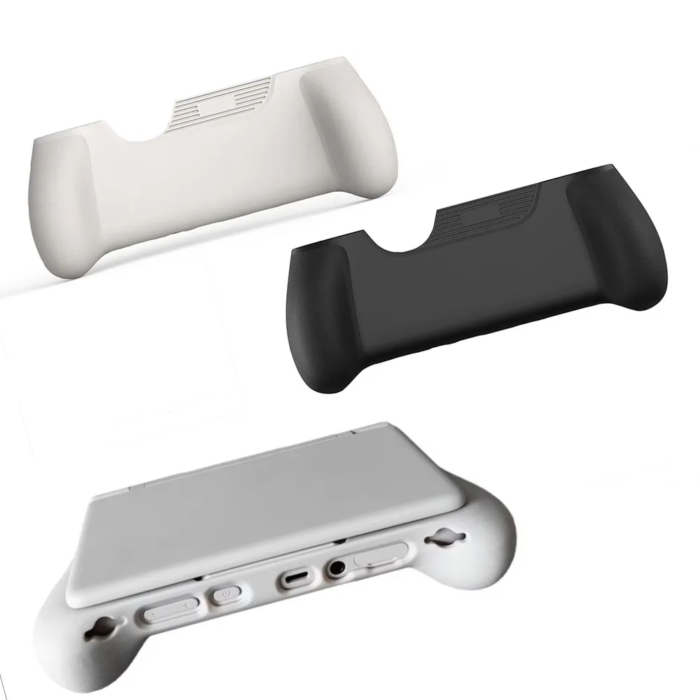 

​ Откидная ручка игровой консоли с двойным экраном для портативной ручки AYN THOR, держатель подставки для игрового управления, черный, серый, белый